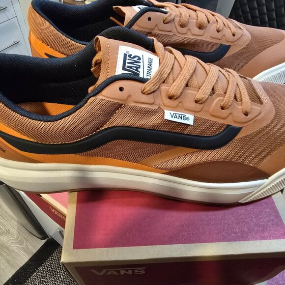 Vans Mte Ultrarange 2.0 RW Shoes VN000D60BRO Orange / Brown Mens Size 12 NEW - Picture 6 of 16